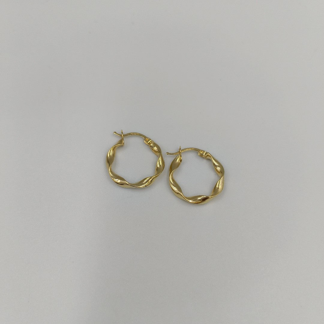ARRACADAS ORO 14K 1.5 (NUEVO)