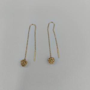 BROQUELES ORO 14K 1.6 (NUEVO)