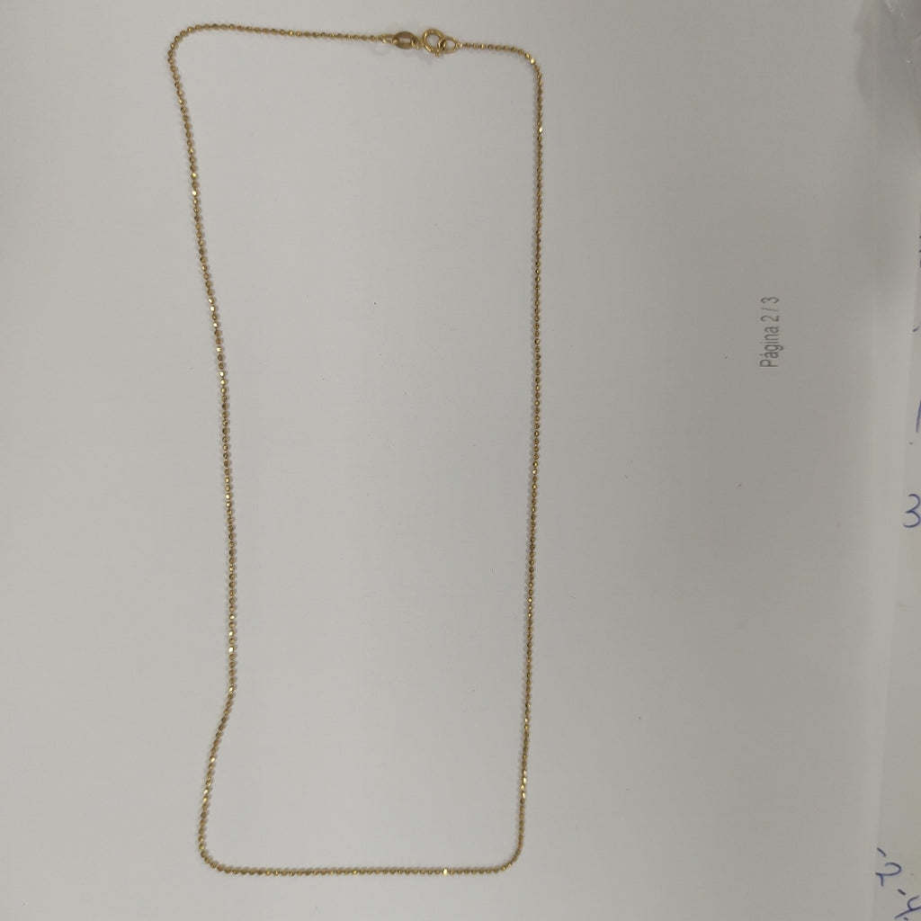 CADENA ORO 14 K 1,30 GRMS (SEMINUEVO)