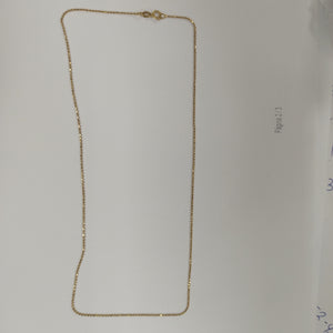 CADENA ORO 14 K 1,30 GRMS (SEMINUEVO)