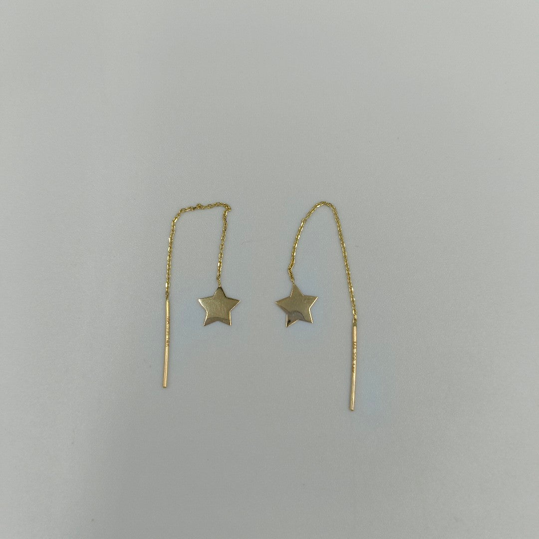 BROQUELES ORO 14K 0.6 (NUEVO)