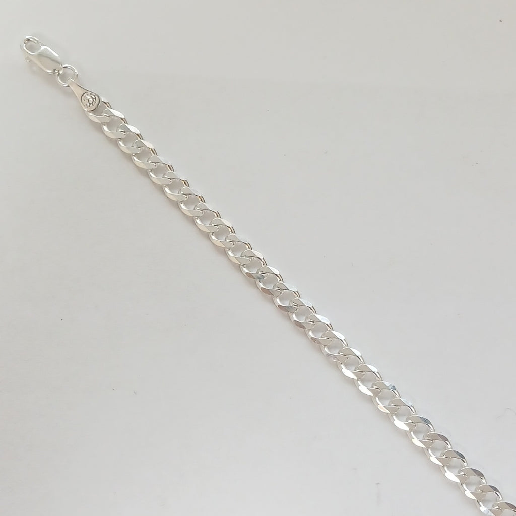 PULSERA BARBADA PLATA .925 21 CM 7.13 GR (NUEVO)
