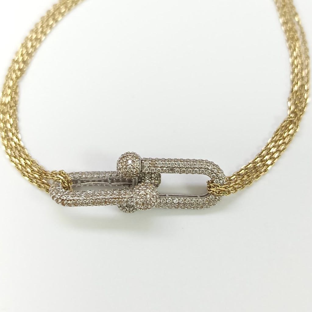 PULSERA ORO 14 K 8.9 GRMS (SEMINUEVO)