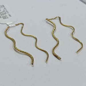 ARETES PAR ORO 14 K 2.4 GRMS (SEMINUEVO)