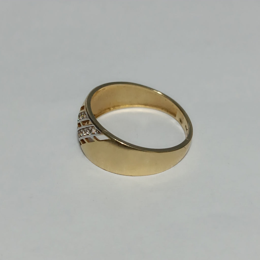 ANILLO ORO 14 K 2.5 GRMS (SEMINUEVO)