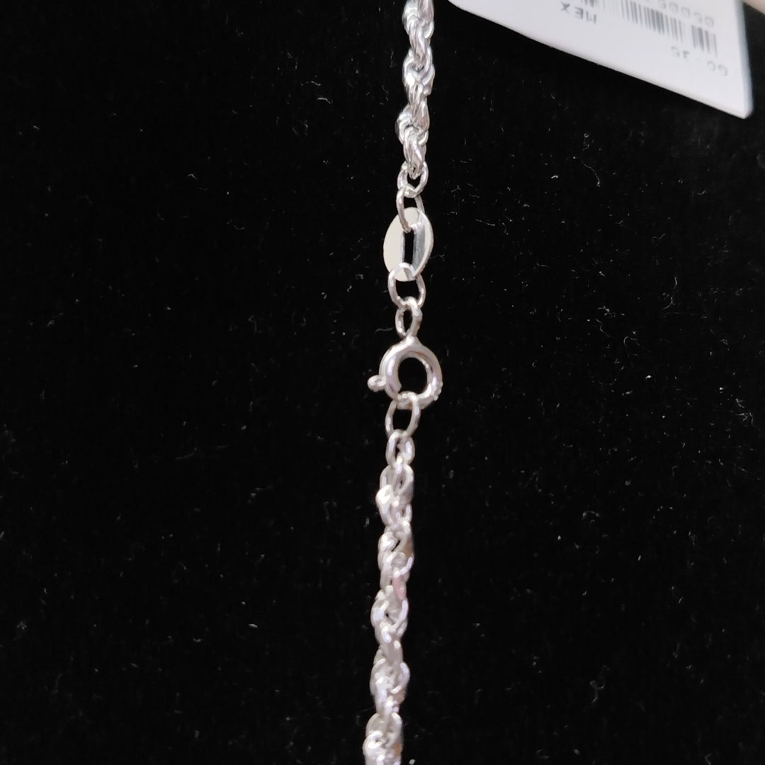 CADENA TORZAL PLATA .925 55 CM 9.62 GR (NUEVO)
