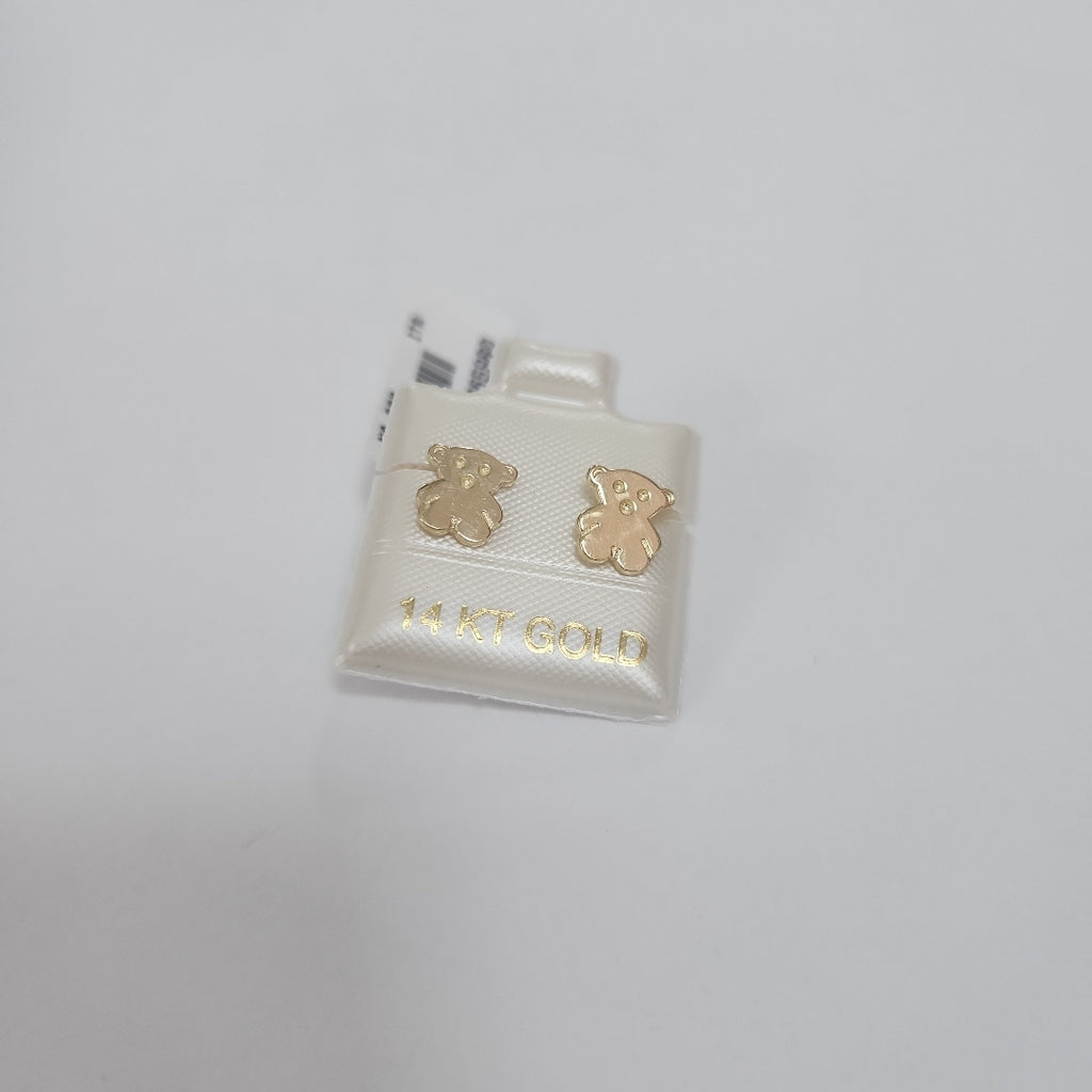 BROQUELES ORO 14K 1 (NUEVO)