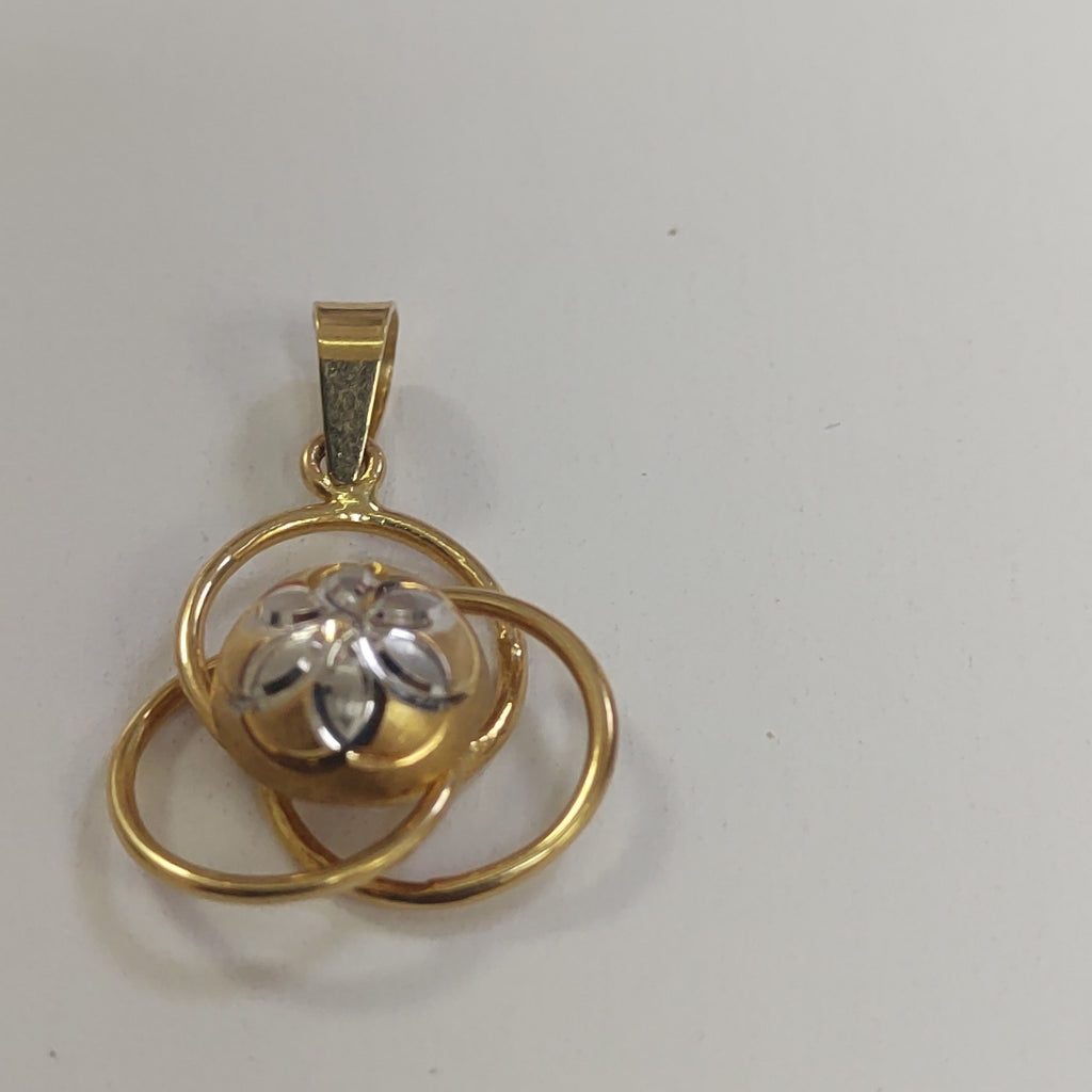DIJE ORO COMBINADO 14 K 1,90 GRMS (SEMINUEVO)