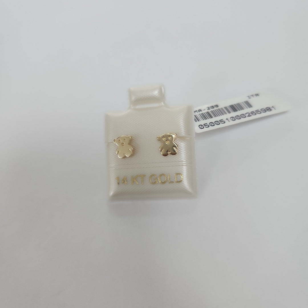 BROQUELES ORO 14K 0.8 (NUEVO)