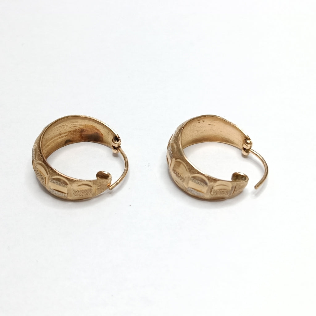 ARRACADAS PAR ORO 10 K 3,70 GRMS (SEMINUEVO)