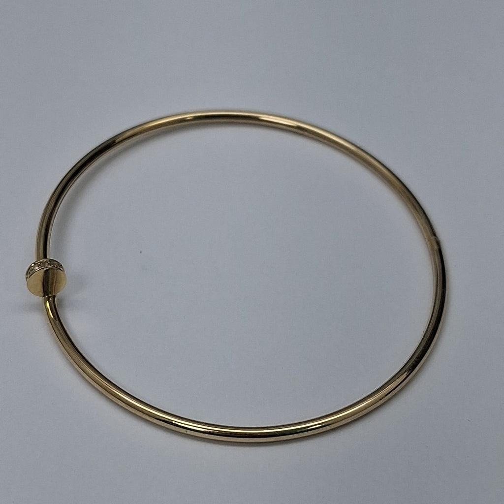 PULSERA CLAVO ORO 14K 2.8 (NUEVO)