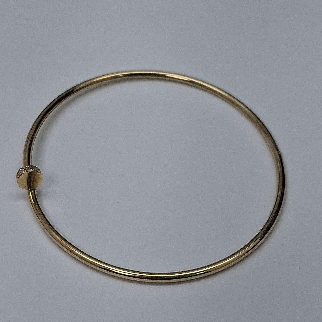 PULSERA CLAVO ORO 14K 2.8 (NUEVO)