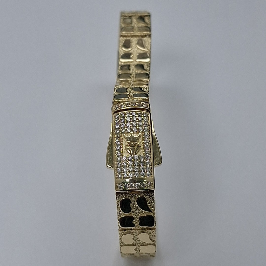 PULSERAS CABALLERO ORO 14K 17.4 (NUEVO)