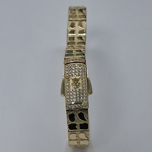 PULSERAS CABALLERO ORO 14K 17.4 (NUEVO)