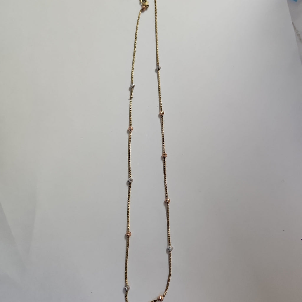 GARGANTILLA ORO 10 K 3.3 GRMS (SEMINUEVO)