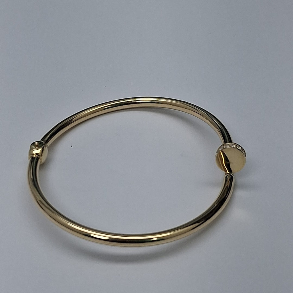 PULSERA CLAVO ORO 14K 6.4 (NUEVO)