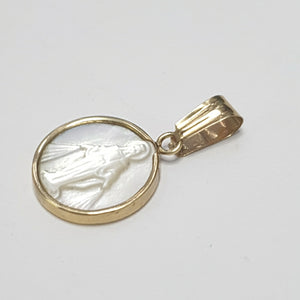 MEDALLA RELIGIOSA ORO 18 K 1.2 GRMS (SEMINUEVO)