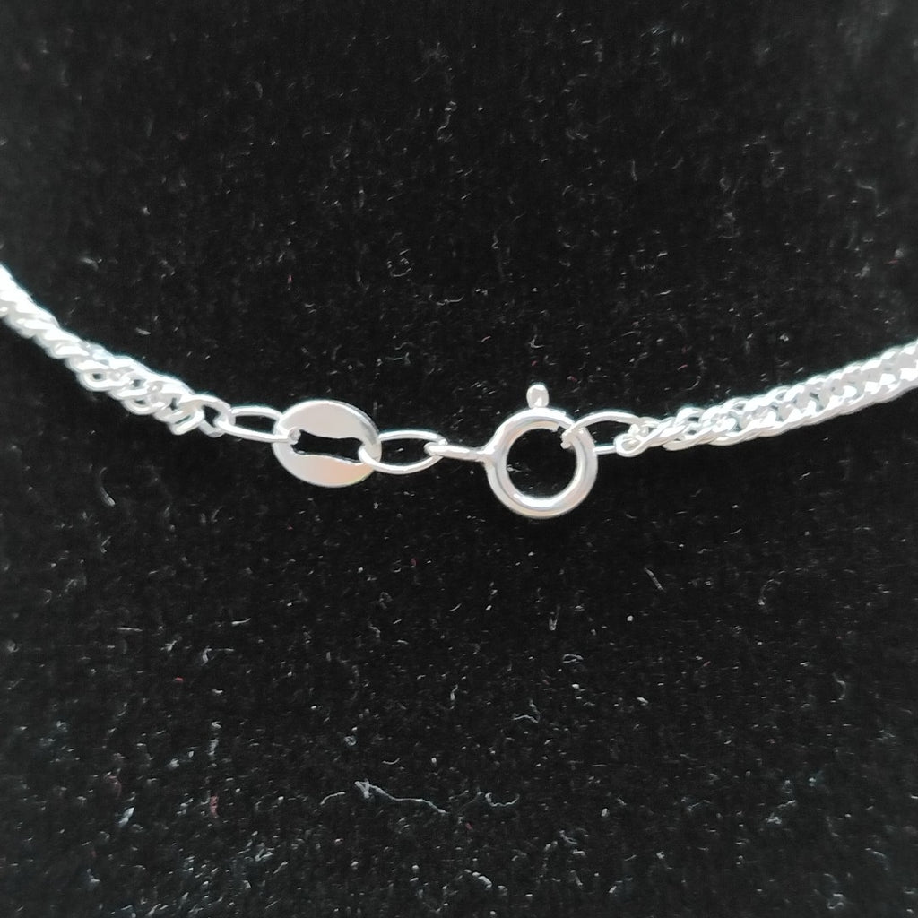 CADENA BARBADA PLATA .925 60 CM 5.02 GR (NUEVO)