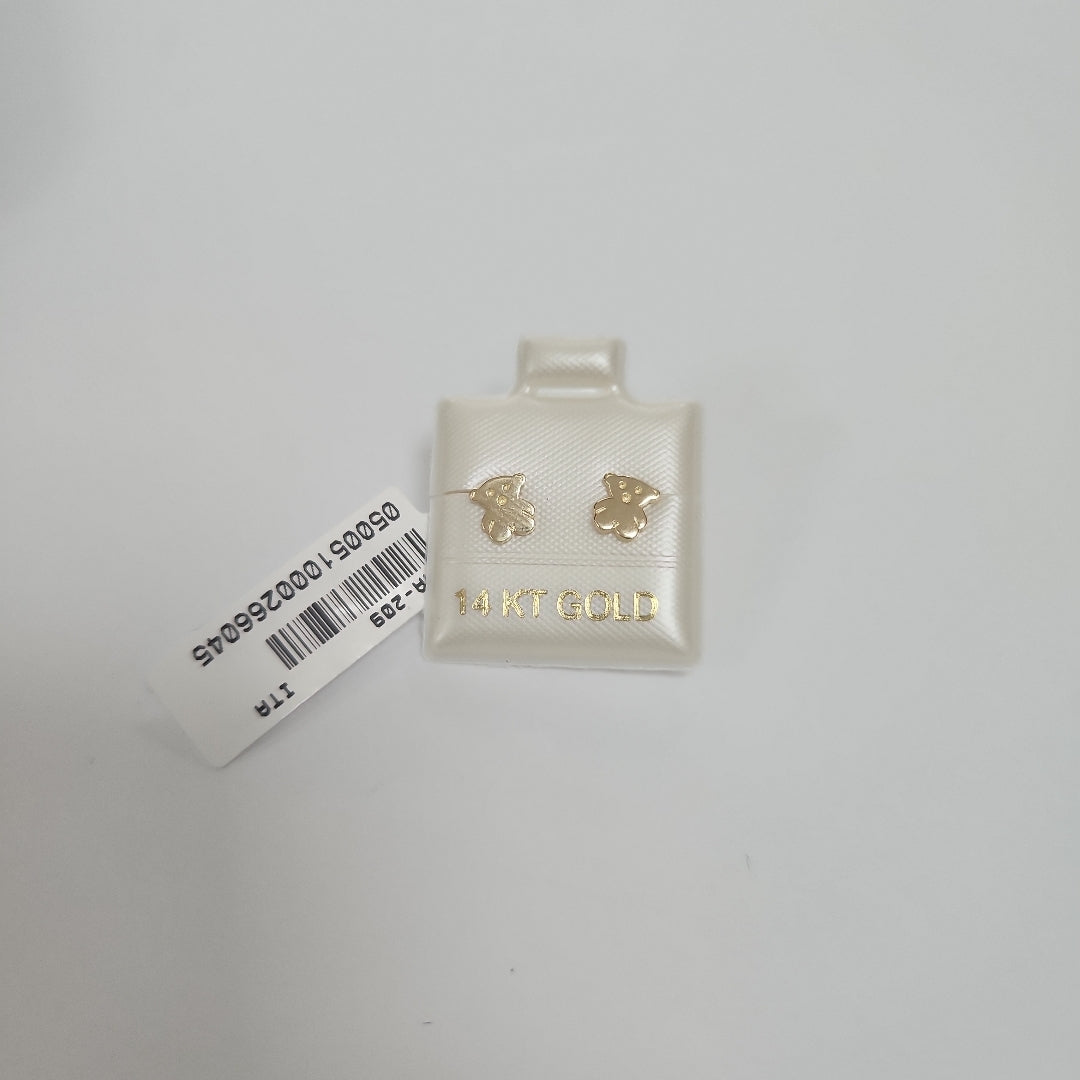 BROQUELES ORO 14K 0.7 (NUEVO)