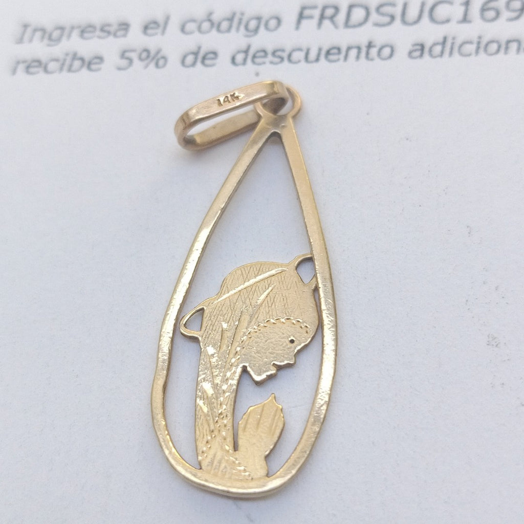 DIJE ORO 14 K 1,60 GRMS (SEMINUEVO)