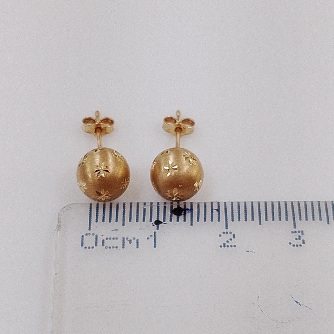 BROQUELES PAR ORO 10 K 0.8 GRMS (SEMINUEVO)