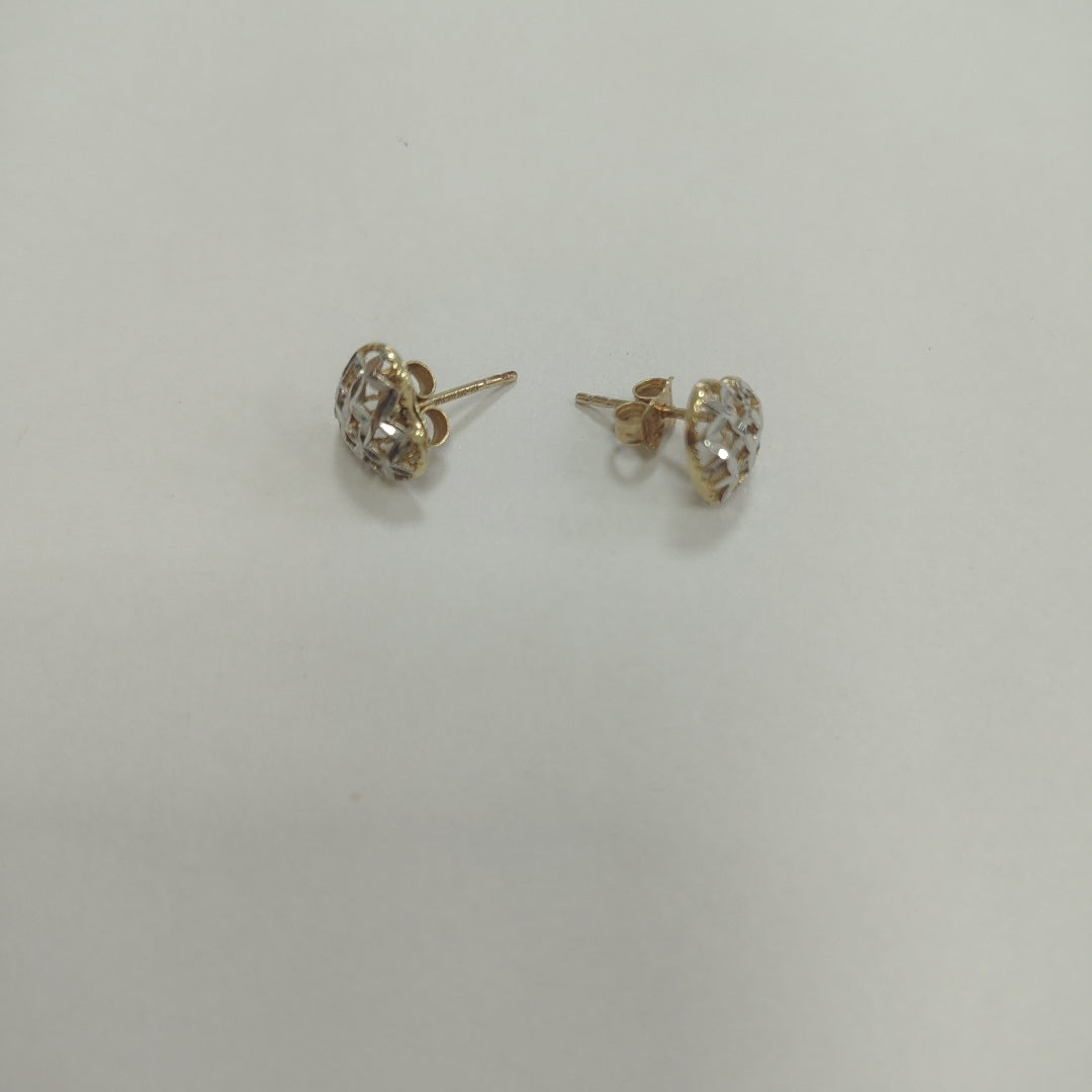 ARETES PAR ORO 14 K 1.4 GRMS (SEMINUEVO)