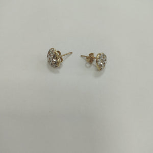 ARETES PAR ORO 14 K 1.4 GRMS (SEMINUEVO)