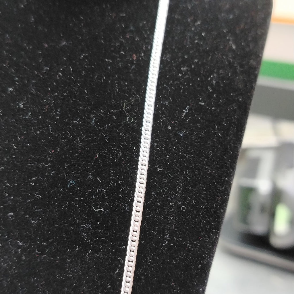 CADENA BARBADA PLATA .925 50 CM 4.12 GR (NUEVO)