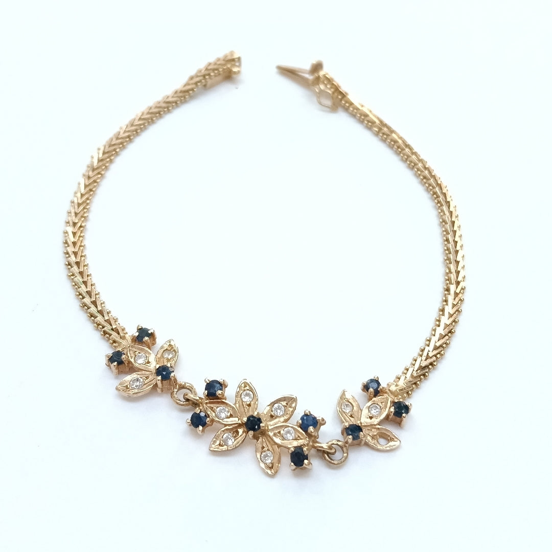 PULSERA ORO 14 K 8,60 GRMS (SEMINUEVO)