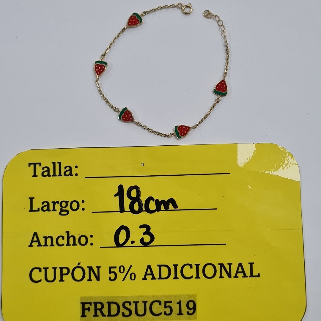 PULSERA ORO 14 K 3,00 GRMS (SEMINUEVO)
