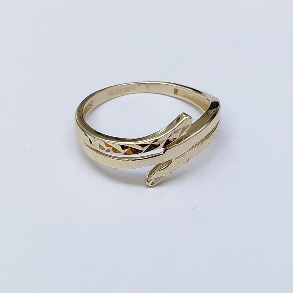 ANILLOS DAMA ORO 14K 2 (NUEVO)