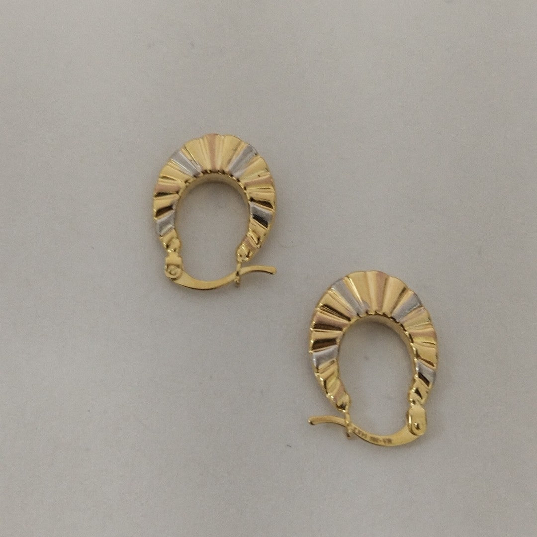 ARRACADAS ORO 14K 1.5 (NUEVO)
