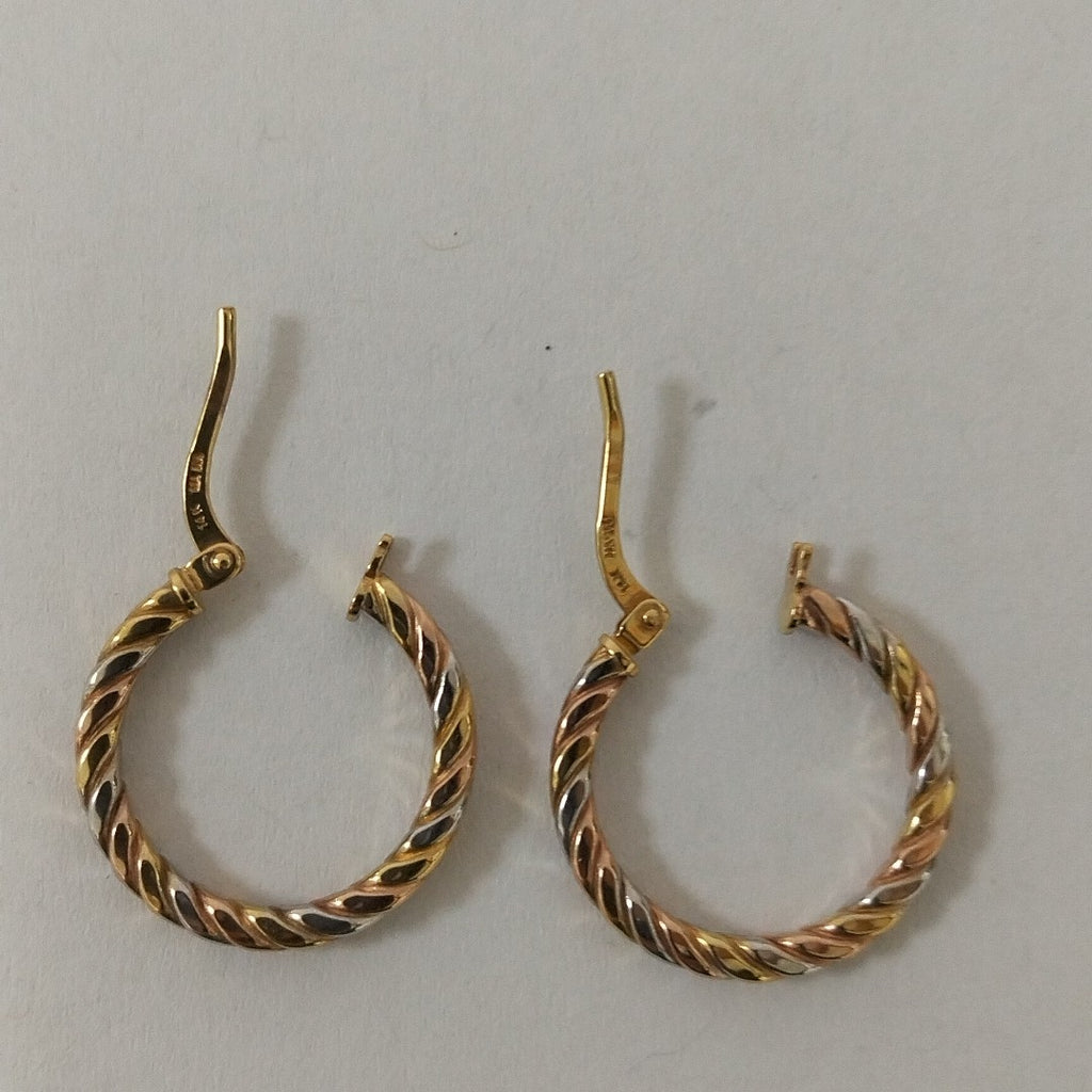 ARRACADAS ORO 14K 1.4 (NUEVO)