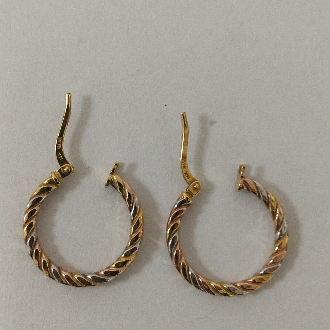 ARRACADAS ORO 14K 1.4 (NUEVO)