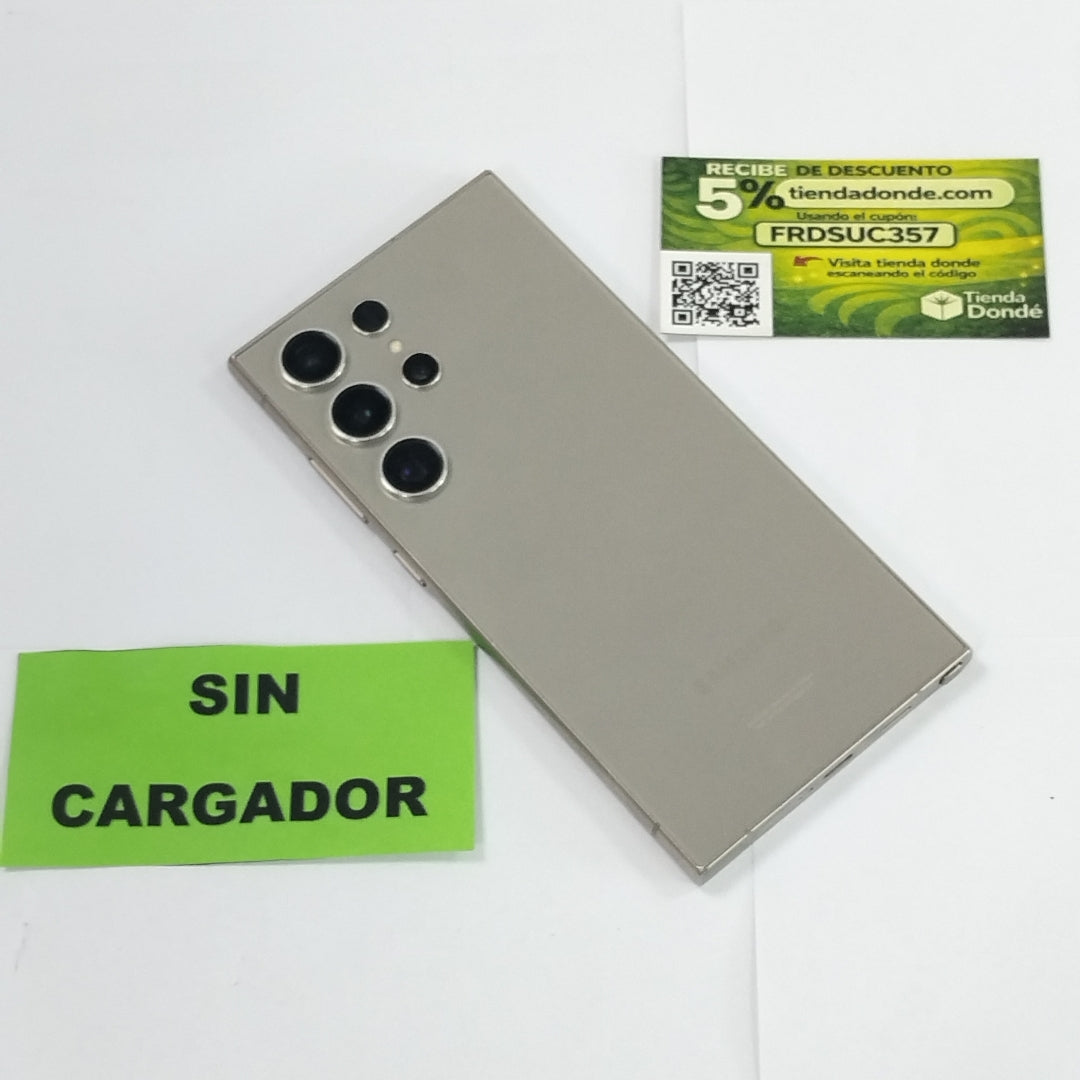 CELULAR SAMSUNG GALAXY S24 ULTRA SM-S928B (2024) 256 GB 12 GB RAM (SEMINUEVO)