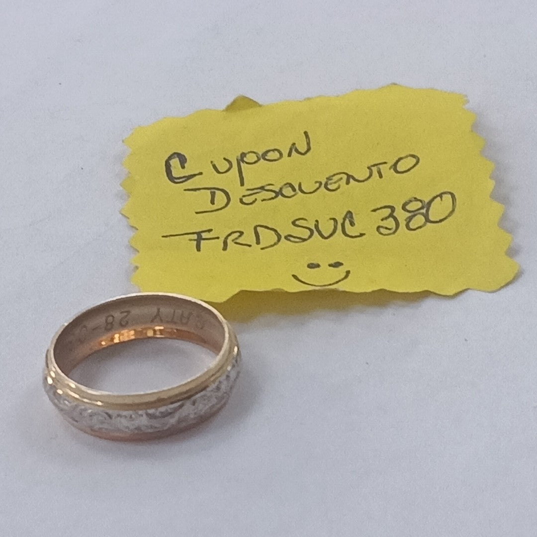 ARGOLLA ORO, RODIADO 14 K 3 GRMS (SEMINUEVO)