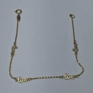 PULSERAS DAMA ORO 14K 1.1 (NUEVO)