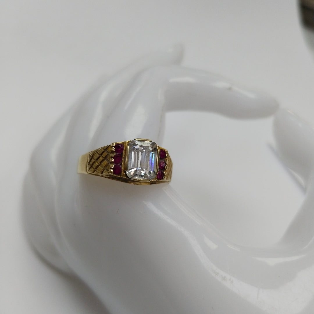 ANILLO ORO 10 K 3.3 GRMS (SEMINUEVO)