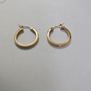 ARRACADAS PAR ORO 14 K 1.5 GRMS (SEMINUEVO)