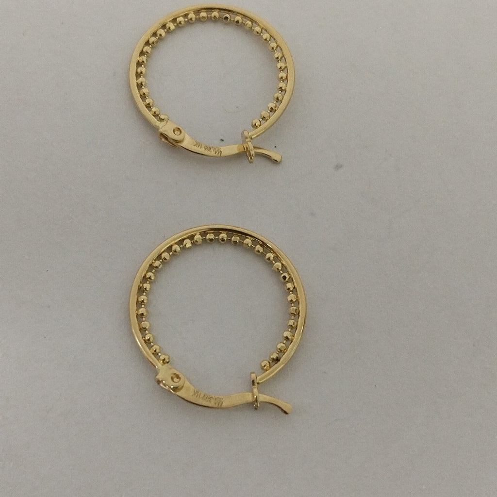 ARRACADAS ORO 14K 1.9 (NUEVO)