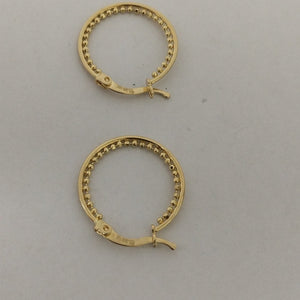 ARRACADAS ORO 14K 1.9 (NUEVO)