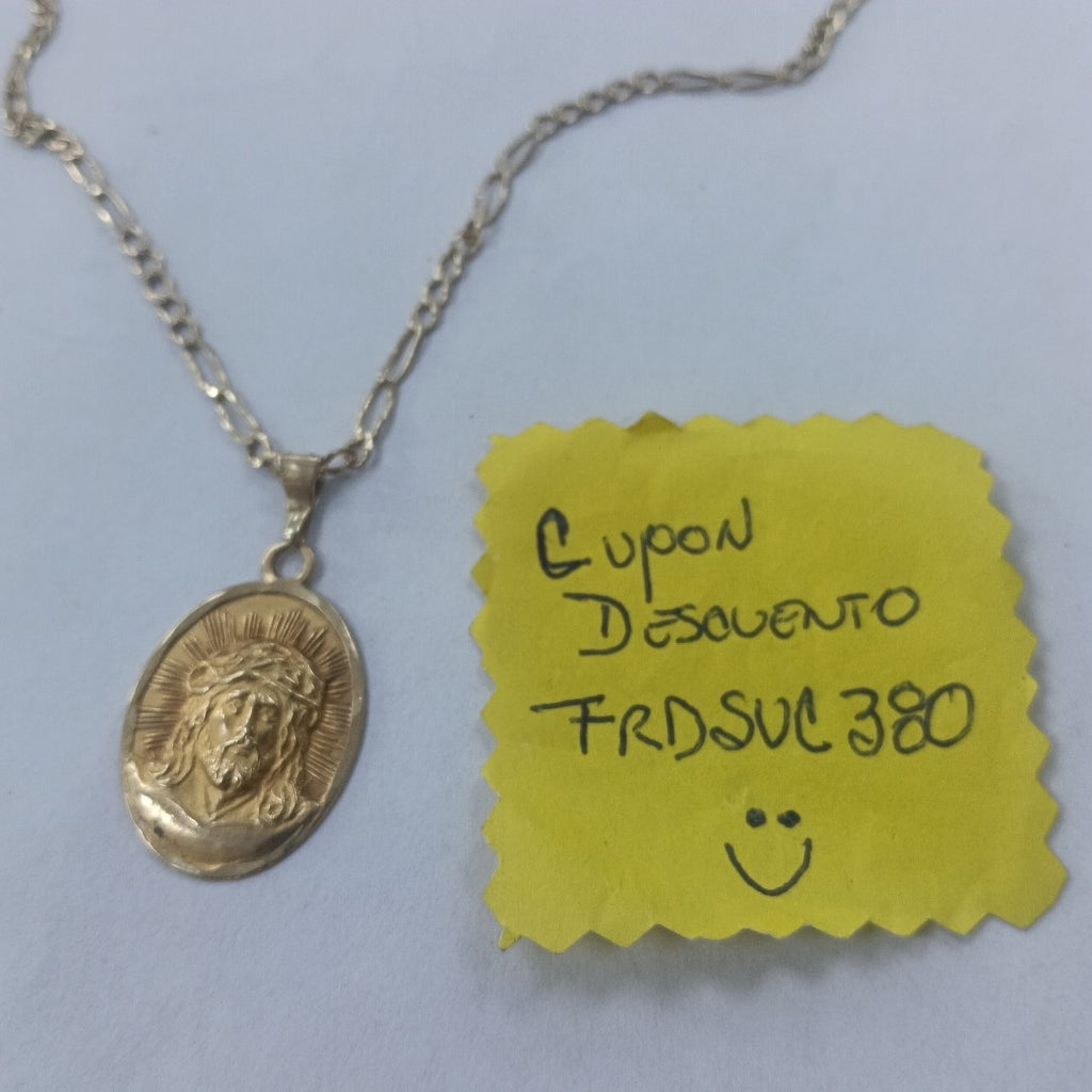 CADENA, DIJE ORO 10 K 10 GRMS (SEMINUEVO)