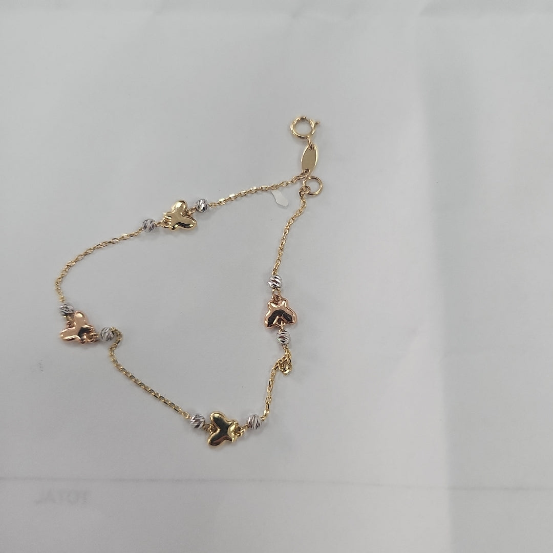 PULSERAS DAMA ORO 14K 1.4 (NUEVO)