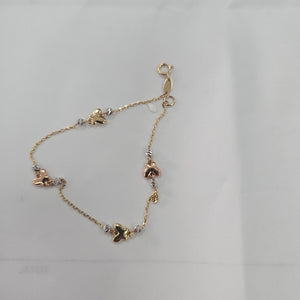 PULSERAS DAMA ORO 14K 1.4 (NUEVO)