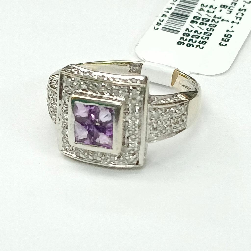 ANILLITO ORO BLANCO 14 K 5.4 GRMS (SEMINUEVO)