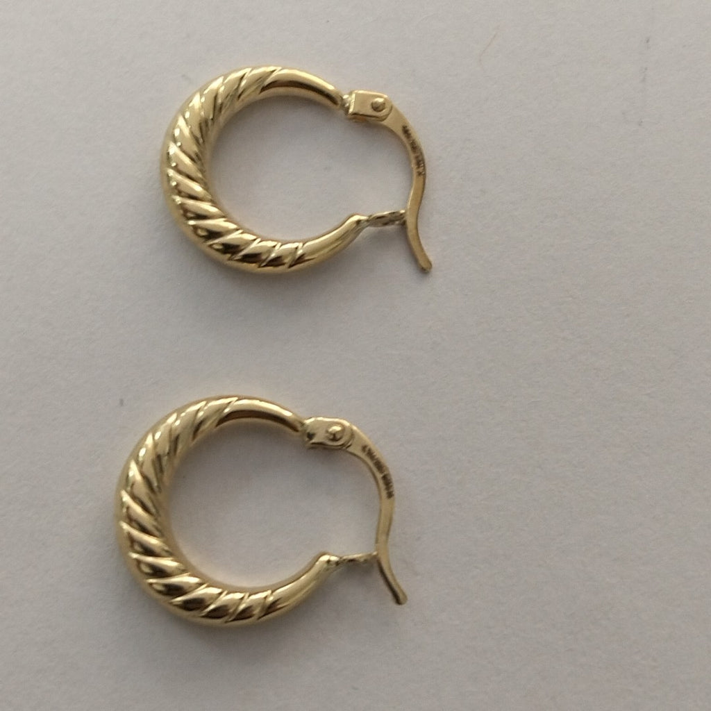 ARRACADAS ORO 14K 1.1 (NUEVO)