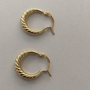 ARRACADAS ORO 14K 1.1 (NUEVO)