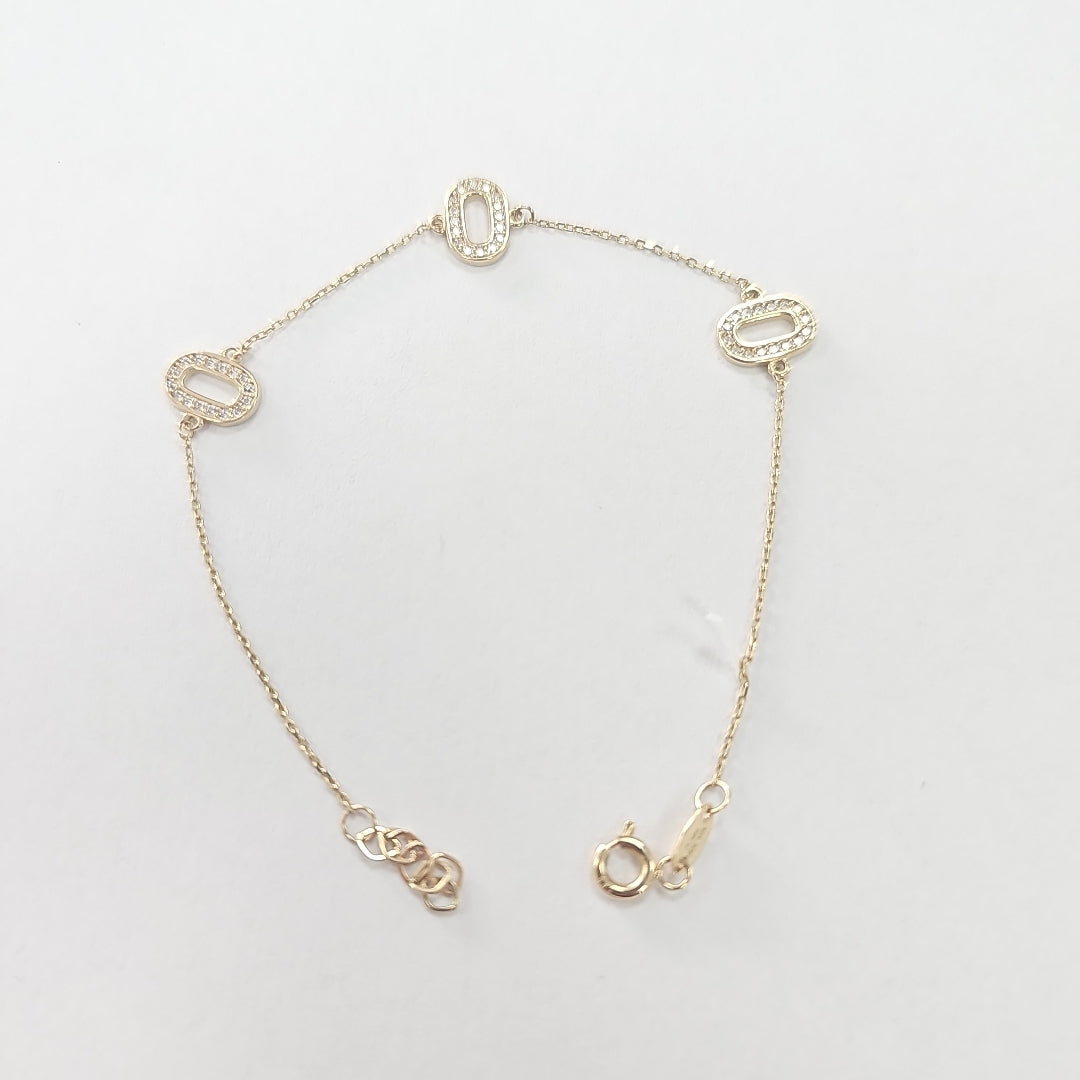 PULSERAS DAMA ORO 14K 1.6 (NUEVO)