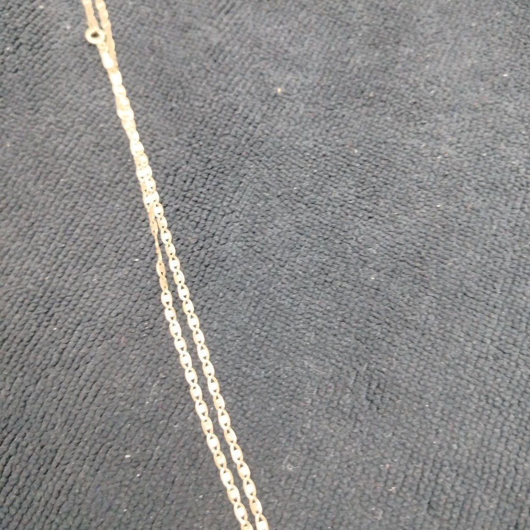 CADENA, MEDALLA RELIGIOSA ORO, ORO COMBINADO 10 K 4.9 GRMS (SEMINUEVO)