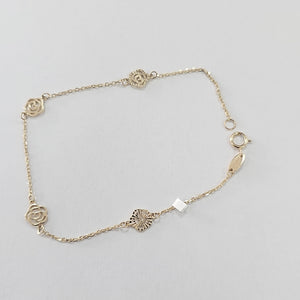 PULSERAS DAMA ORO 14K 1.2 (NUEVO)
